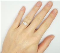 Ring Recarlo Woman Anniversary in White Gold Perla 0.7 Ct HD112/0750A-14 - HD112/0750A-14